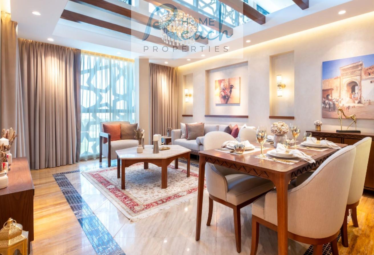 Fully Furnished | 2BR + Maid | No Premium